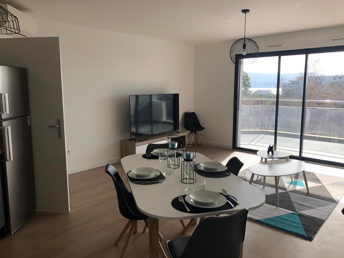 Bel Appartement F3 Vue Sur Le Golfe D'Ajaccio Ajaccio  Dış mekan fotoğraf